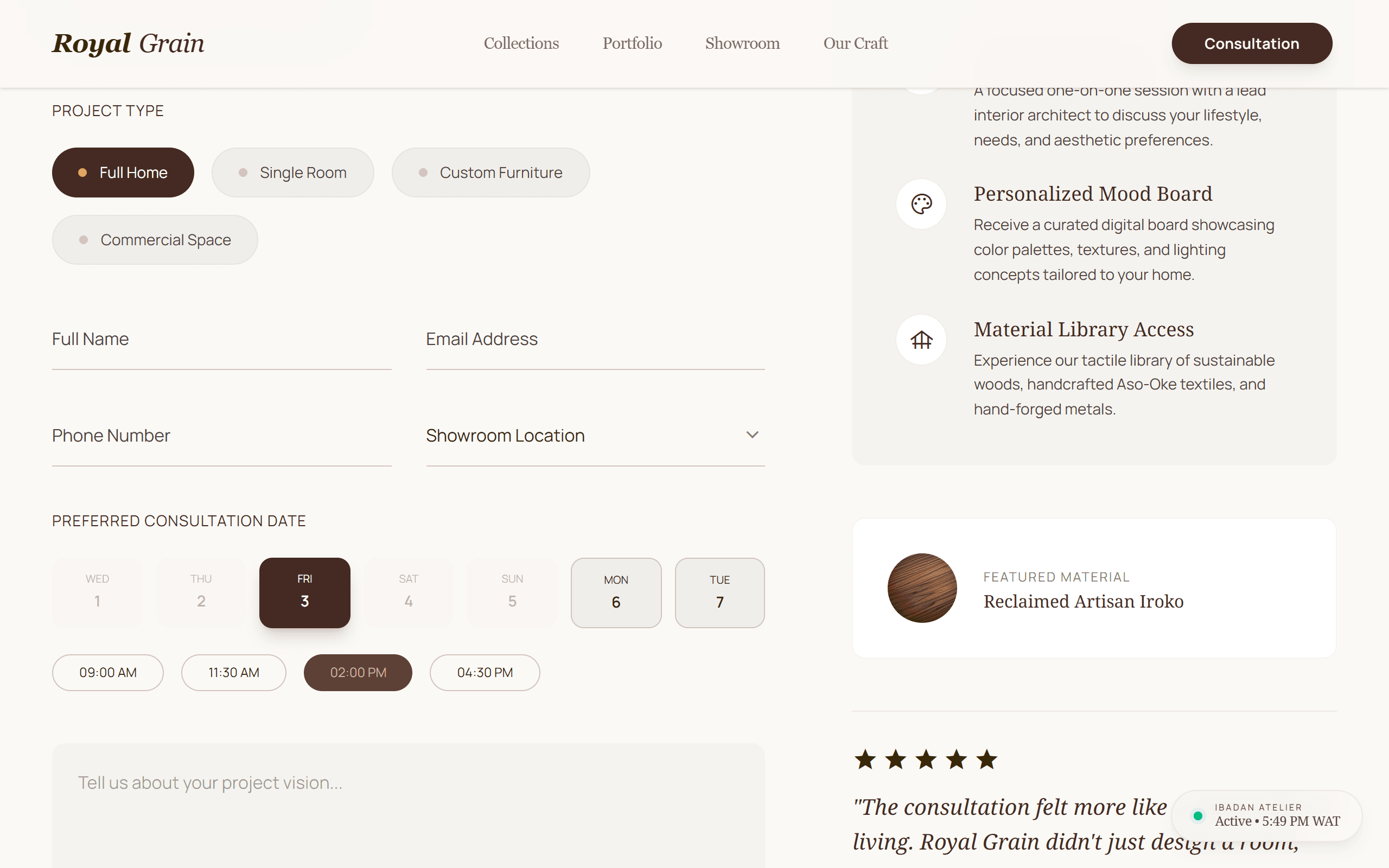 Booking & Operations System